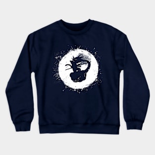 the moon of the saiyan Crewneck Sweatshirt